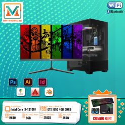 PC Gaming/Design i3/8GB/250GB/GTX-1650