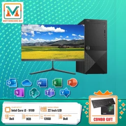 PC Dell i3-9100/8GB/120GB - Tặng kèm màn hình