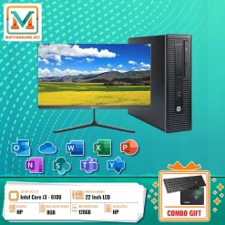 PC HP i3/8GB/120GB - Tặng kèm màn hình