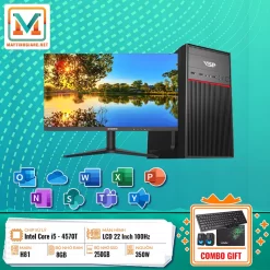 Máy Tính Văn Phòng i5/H81M/8GB/250GB