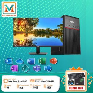 Máy Tính Văn Phòng i5/H81M/8GB/250GB