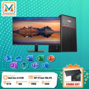 Máy Tính Văn Phòng i3/H110/8GB/250GB