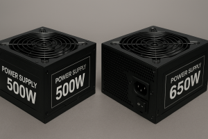 So sánh chi tiết PSU 500W vs 650W