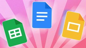 Google Docs/Sheets/Slides – Online, dễ dùng