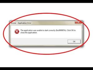 Không khởi động được phần mềm
