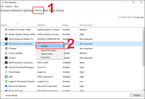 Tăng tốc mở máy bằng cách tắt ứng dụng khởi động cùng Windows