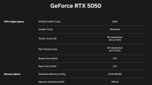Ray Tracing trên RTX 5050