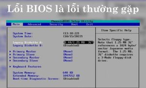 Nguyên nhân khiến BIOS không khởi động được