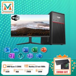 Bộ PC AMD Văn Phòng R3-22G