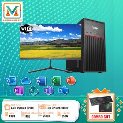 Bộ PC AMD Văn Phòng R3-22G